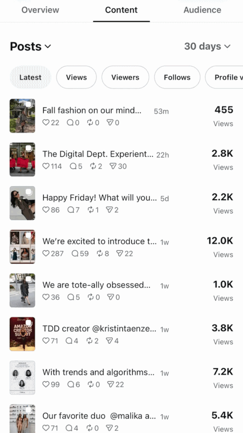 Finding Your Instagram Analytics