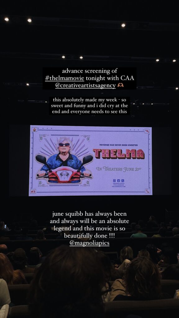 Thelma Movie Influencer Campaign